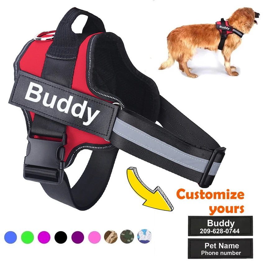 Dog Harness Vest: Outdoor Training & Walking