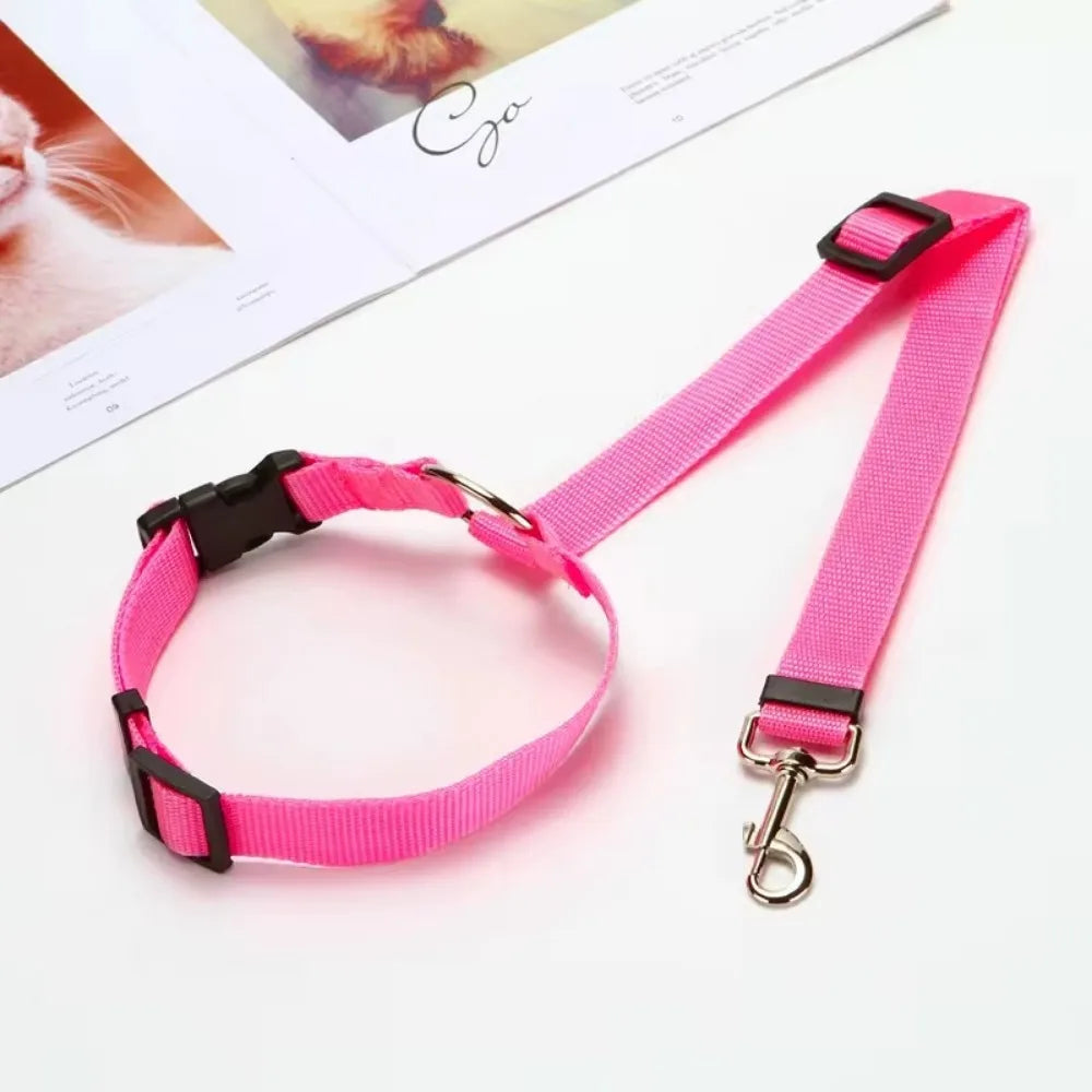 Dog Car Seat Belt: Harness & Leash Combo