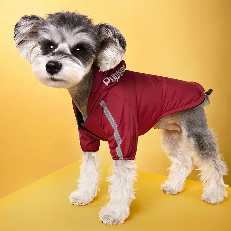 Dog Winter Coat: Waterproof, Reflective, Warm Fleece