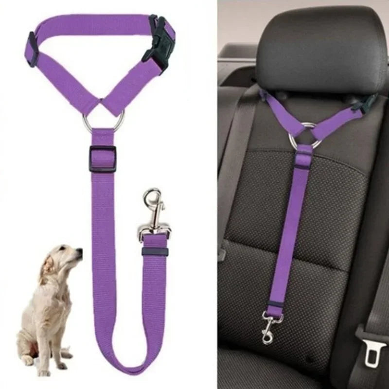 Dog Car Seat Belt: Harness & Leash Combo